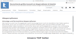 Desktop Screenshot of absperrpfosten.com